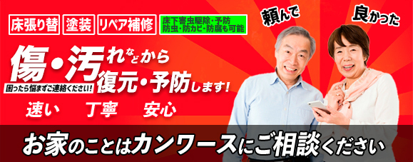 住宅のリペア補修・リノベーション事業